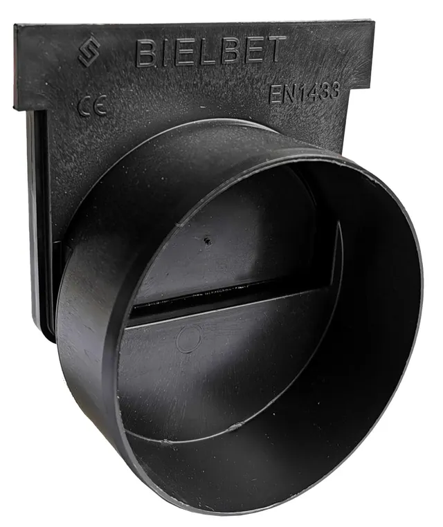 marley-endkappe-mit-rohranschluss-dn-110-f-r-entw-sserungsrinne-typ-105-pp-schwa image 1