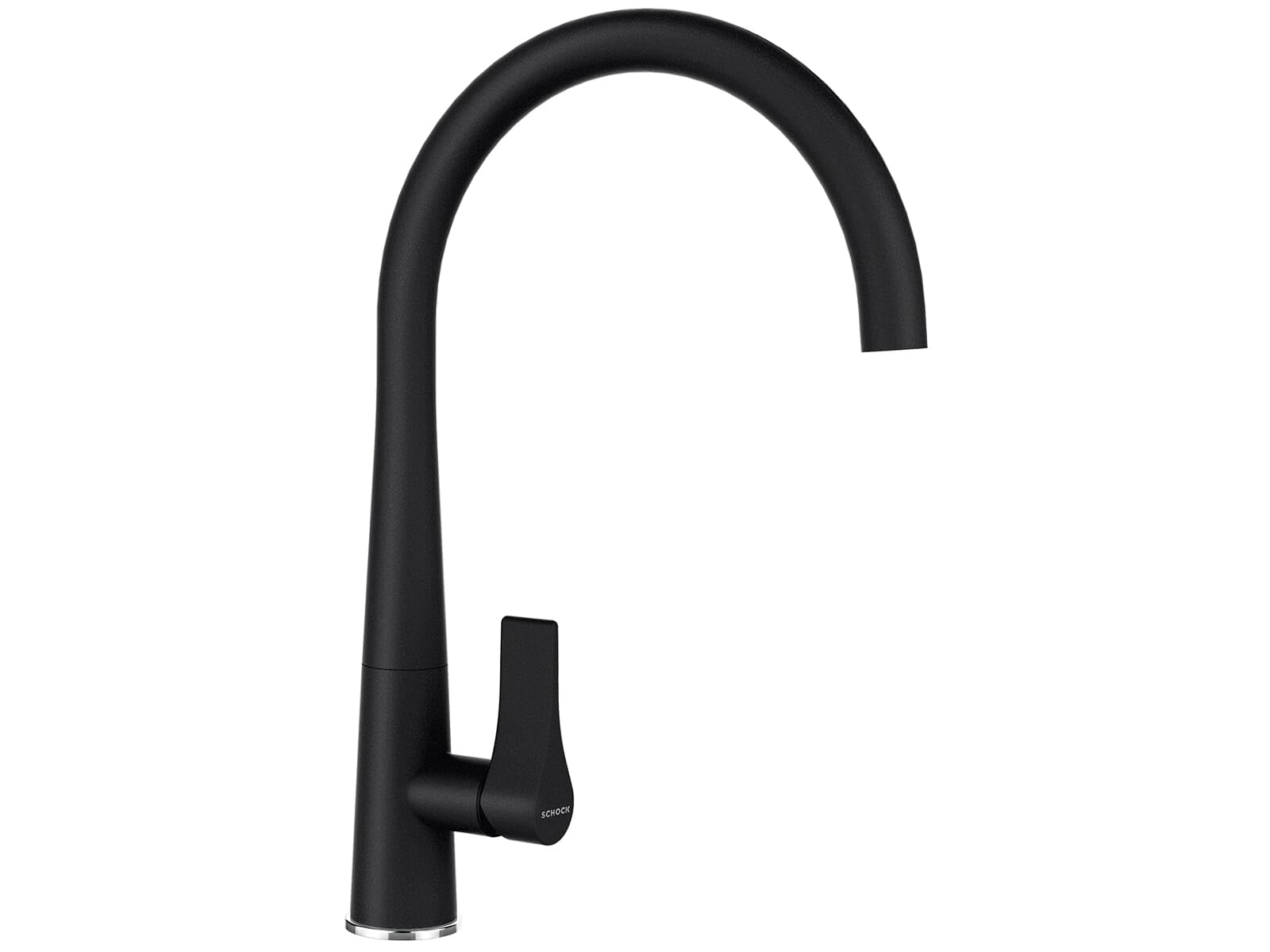 schock-gota-hochdruck-k-chenarmatur-schwarz-festauslauf image 1