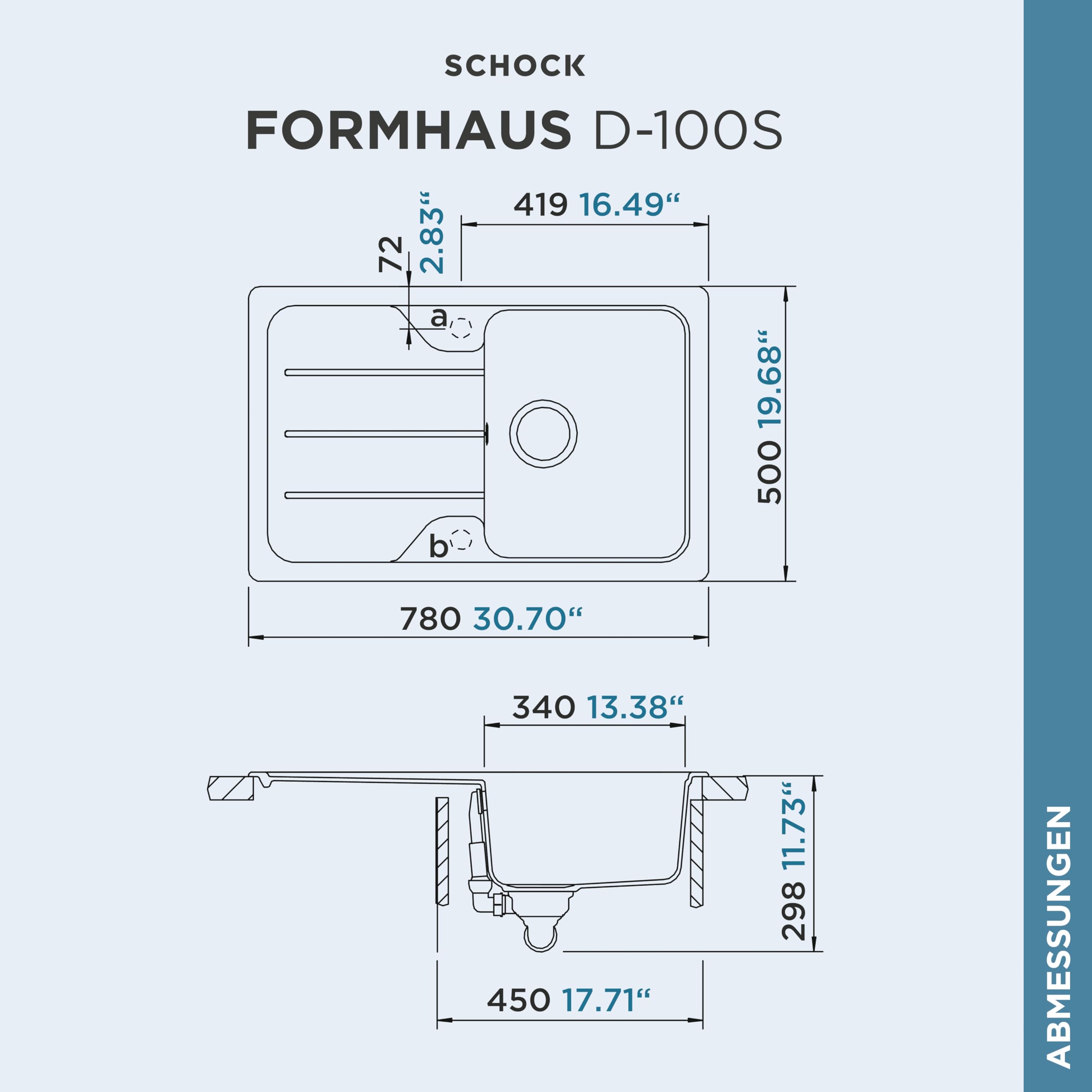 schock-formhaus-d-100s-k-chensp-le-cristalite-nero-78x50-cm-mit-abtropffl-che image 3