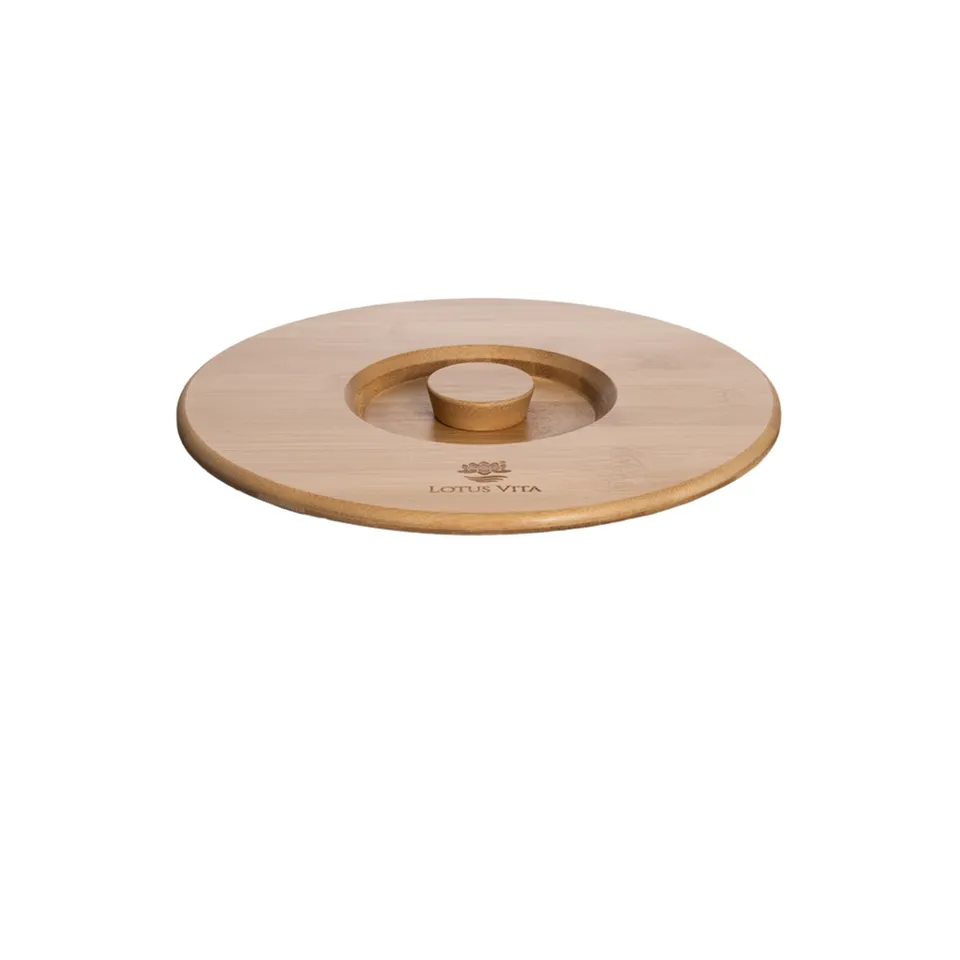 lotus-vita-deckel-fontana-kendra-9l-mit-edelstahl-abdeckung image 1