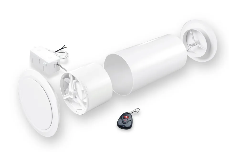 marley-heiz-spar-set-komplett-set-mit-fernbedienung-250-mm-rohr-und-zwei-tellerv image 1