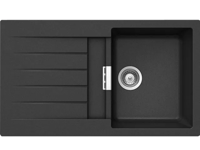 schock-primus-d-100-granitsp-le-nero-86x50-cm-mit-abtropffl-che-f-r-45-cm-unters image 1