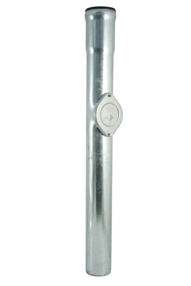 marley-standrohr-aus-titanzink-dn-100-mit-reinigungsdeckel image 1
