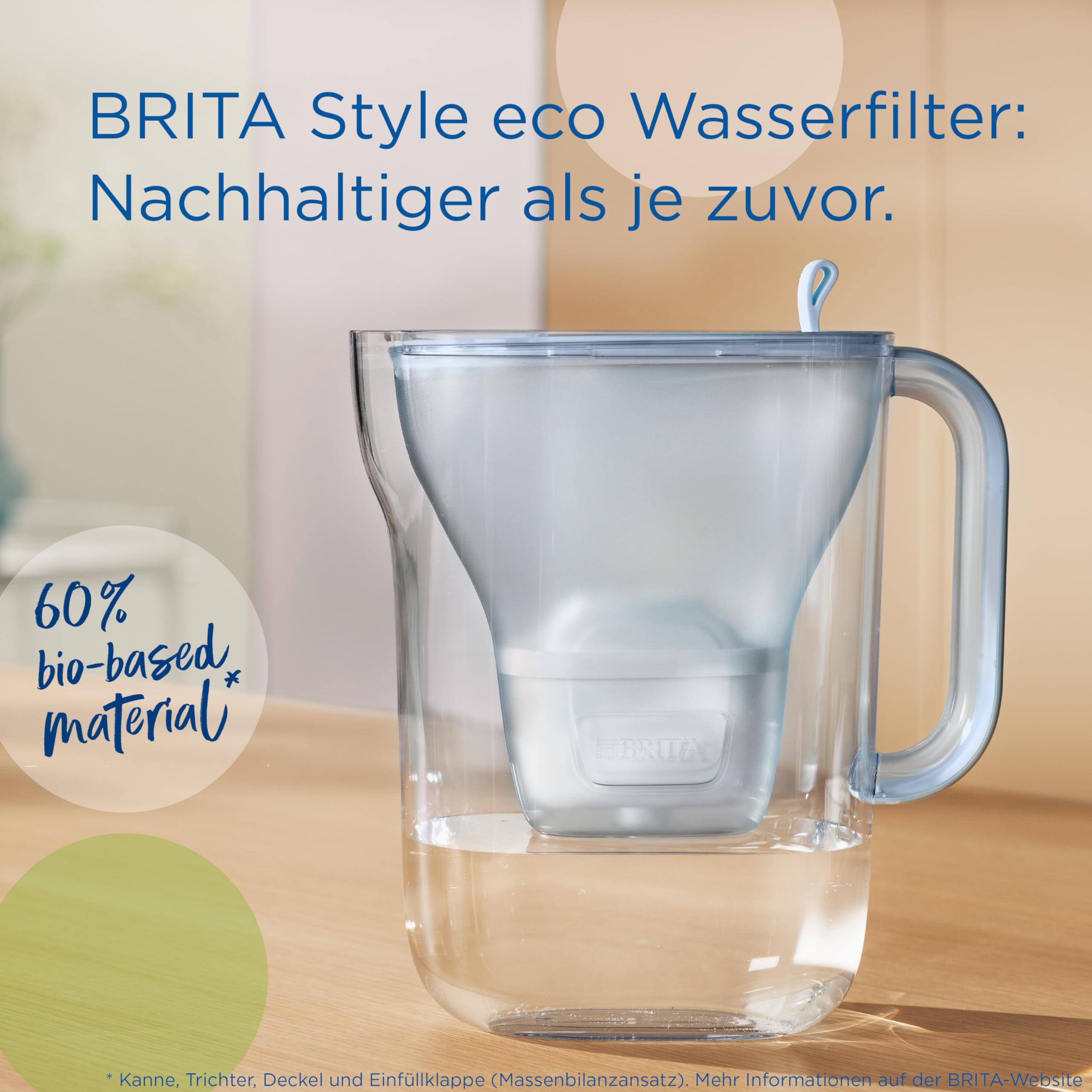 brita-style-eco-wasserfilter-kanne-2-4-l-gletscherblau-mit-maxtra-pro-pure-perfo image 2