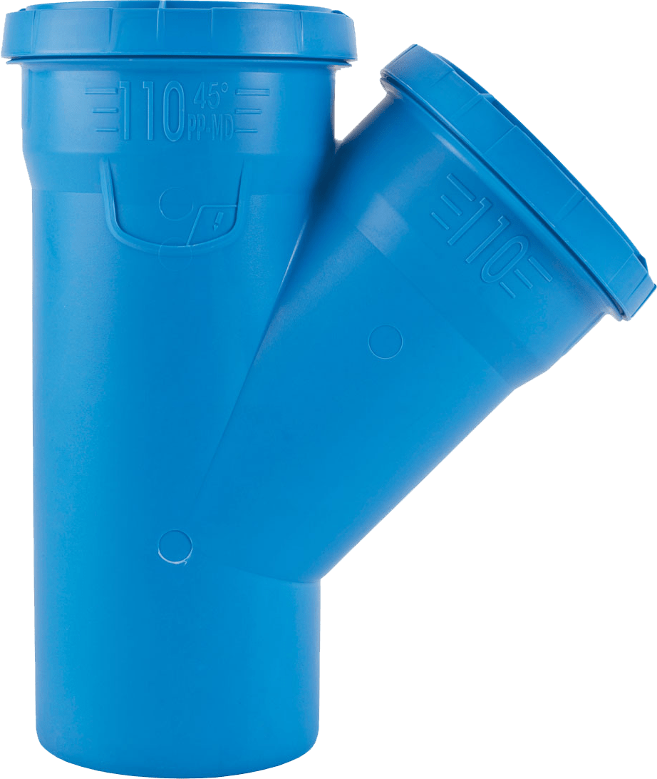 marley-dblue-einfachabzweig-87-aus-pp-md-schallged-mmtes-ht-abwasserrohr-formtei image 1