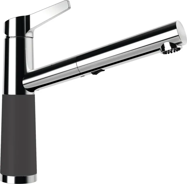 schock-sc-510-k-chenarmatur-dusk-grau-cristadur-niedrigform-mit-ausziehbarer-sch image 1