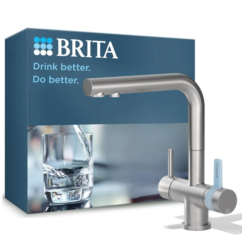 brita-3-wege-k-chenarmatur-eckig-edelstahl-inkl-p-1000-filter image 1