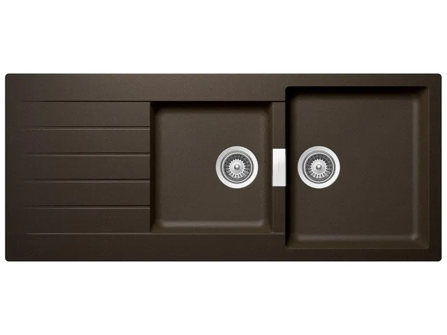 schock-signus-d-200-bronze-k-chensp-le-116-x-50-cm-braun-cristadur-doppelbecken- image 1