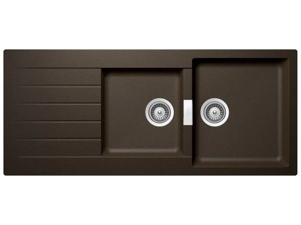 schock-signus-d-200-bronze-k-chensp-le-116-x-50-cm-braun-cristadur-doppelbecken- image 1