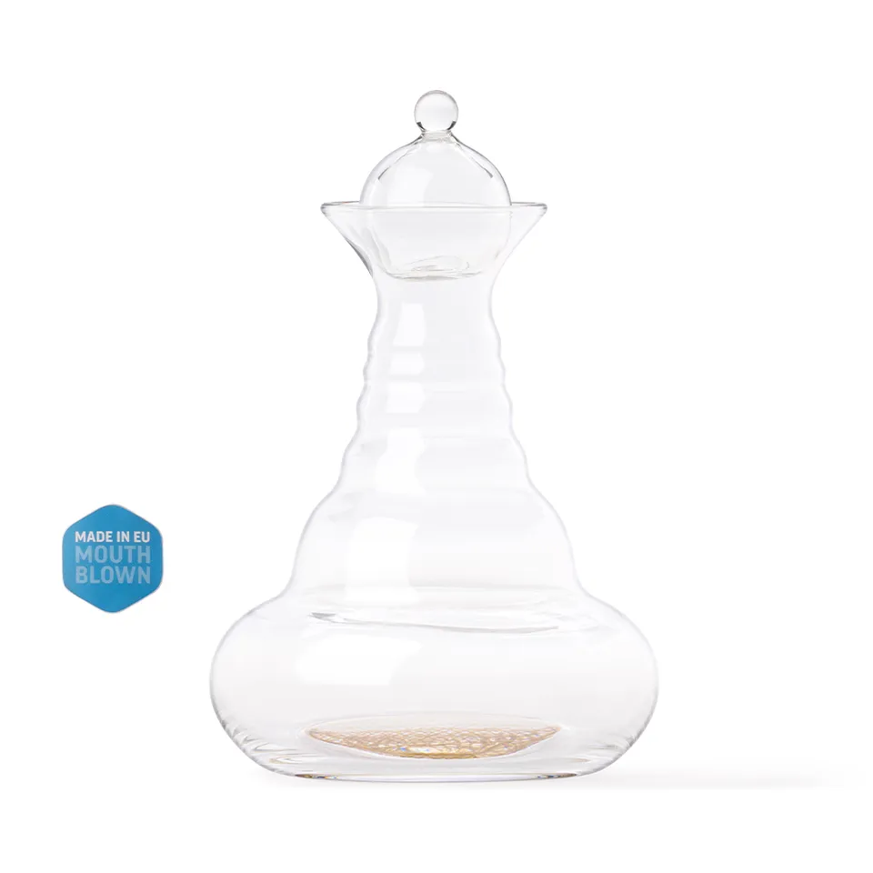 lotus-vita-alladin-glaskaraffe-1-3-l-borosilikat-mundgeblasen image 1
