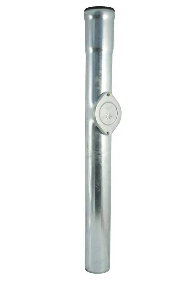 marley-standrohr-mit-reinigungsdeckel-dn-100-aus-titanzink image 1