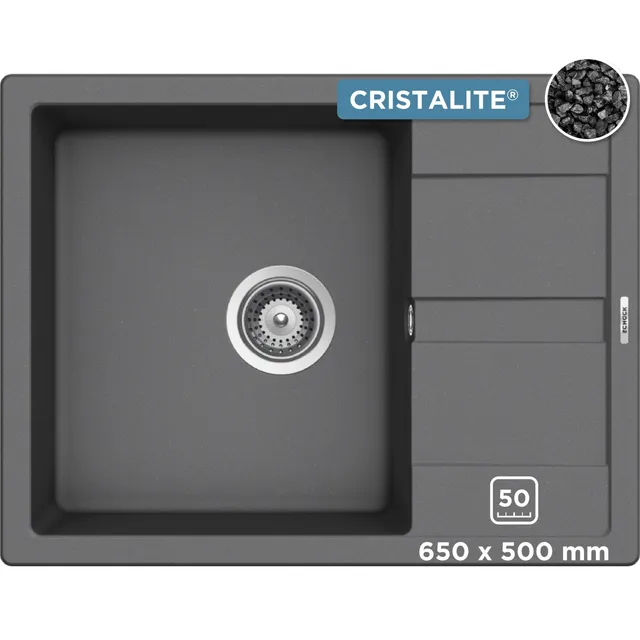 schock-manhattan-d-100-k-chensp-le-in-croma-cristalite-granitsp-le-mit-verk-rzte image 1