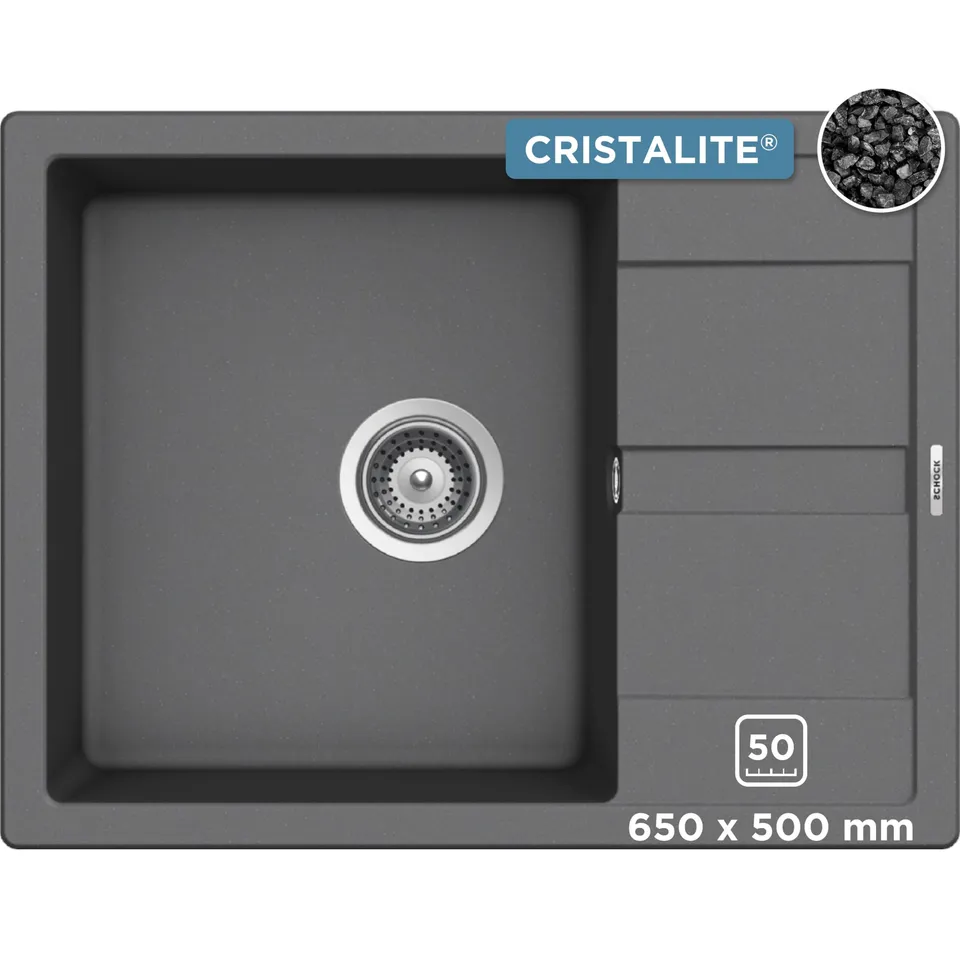 schock-manhattan-d-100-k-chensp-le-in-croma-cristalite-granitsp-le-mit-verk-rzte image 1