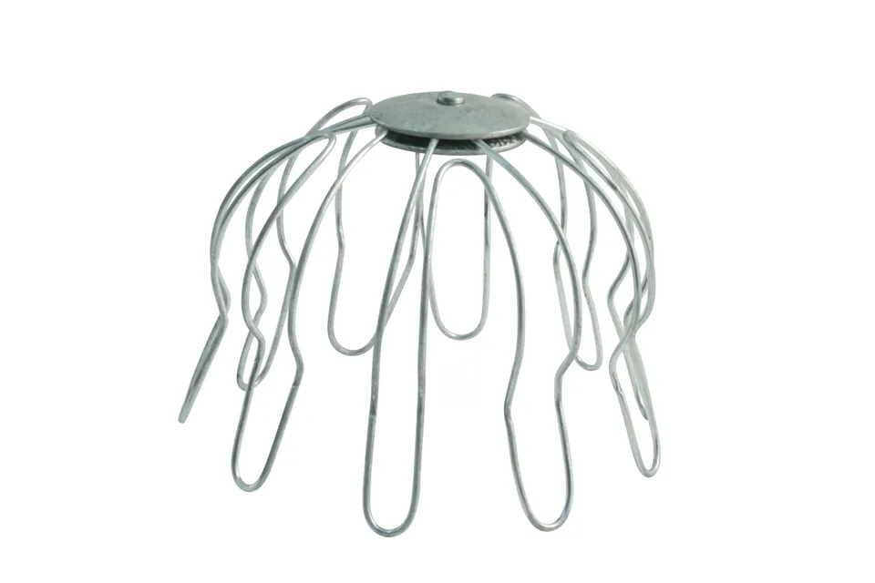 marley-laubfangkorb-titan-zink-fallrohrschutz-dn-80-dn-100 image 1