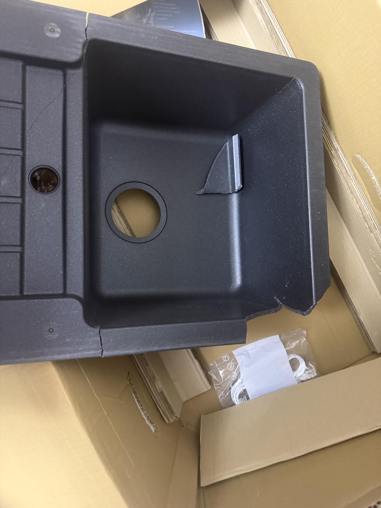Tolles Material, Einbau braucht Geduld