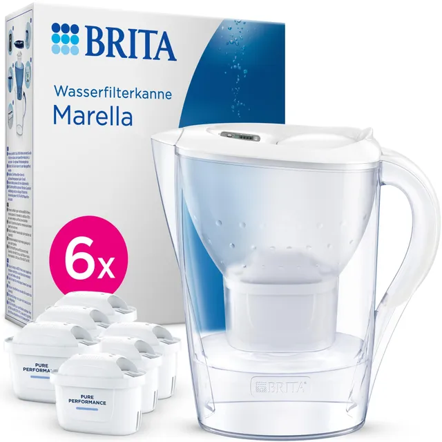 brita-marella-wasserfilter-kanne-mit-6x-maxtra-pro-pure-performance-kartusche-2 image 1