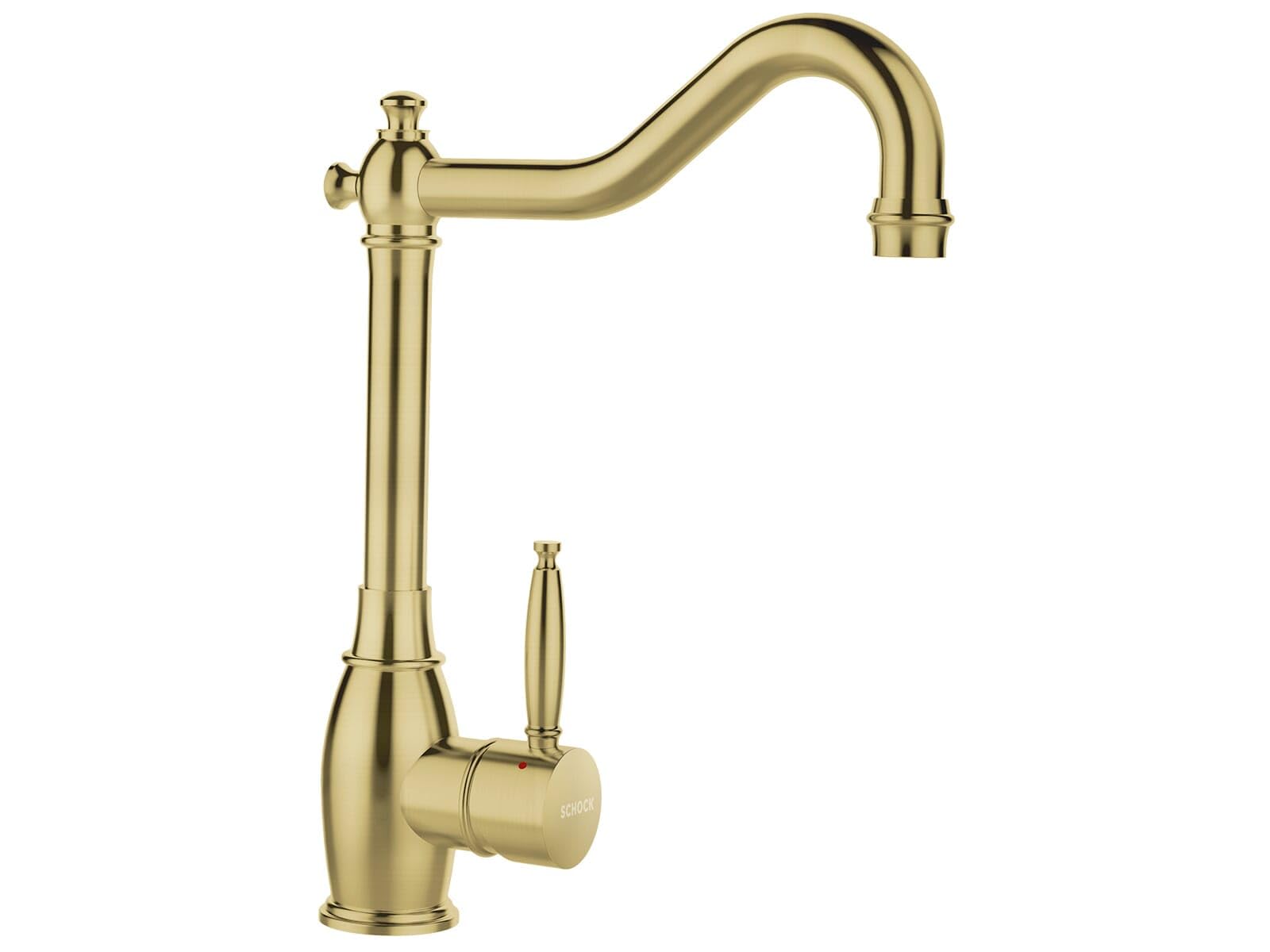schock-resi-k-chenarmatur-white-gold-hochdruck-mit-festauslauf-310mm image 1