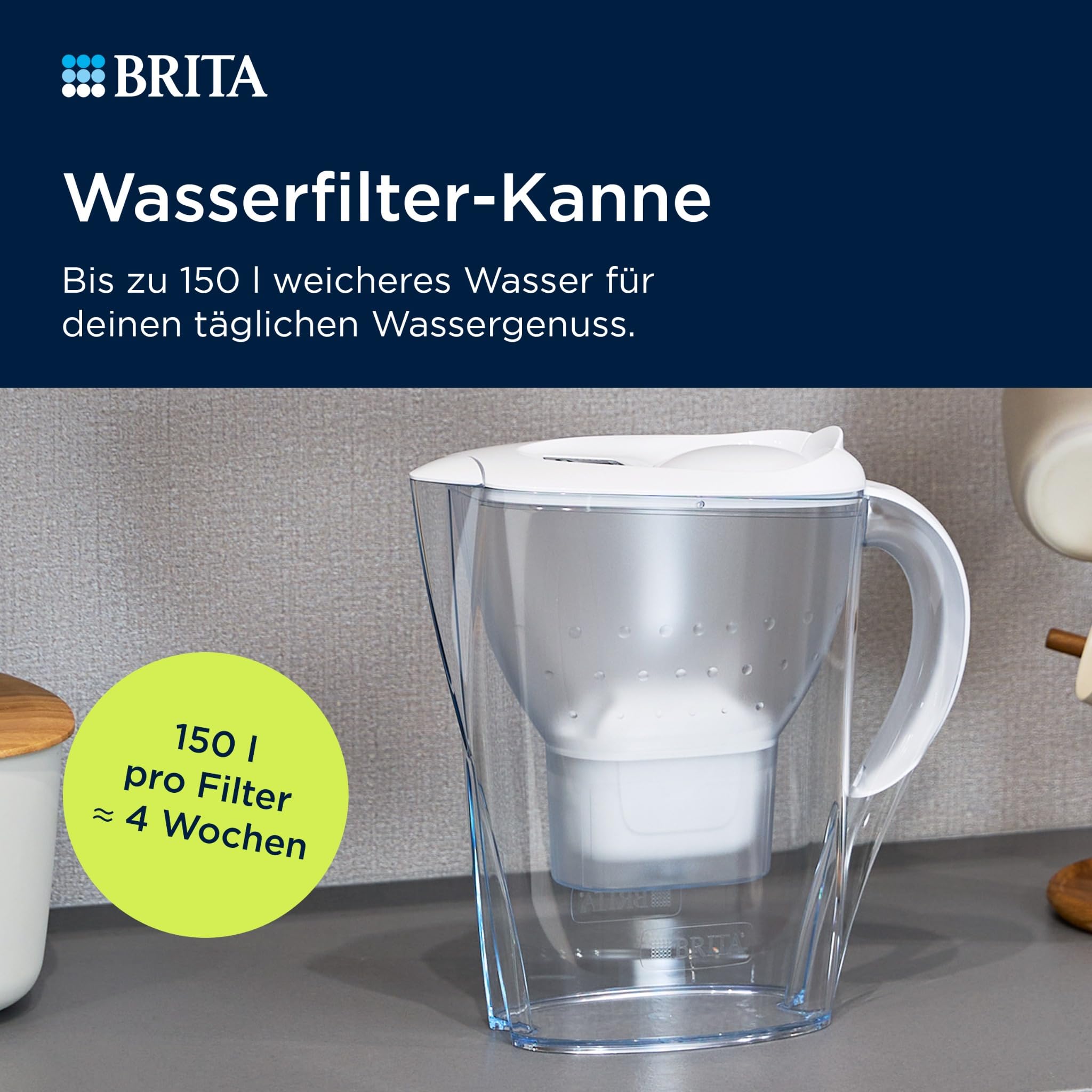 brita-marella-wasserfilter-kanne-maxtra-mit-3x-pure-performance-kartusche image 2
