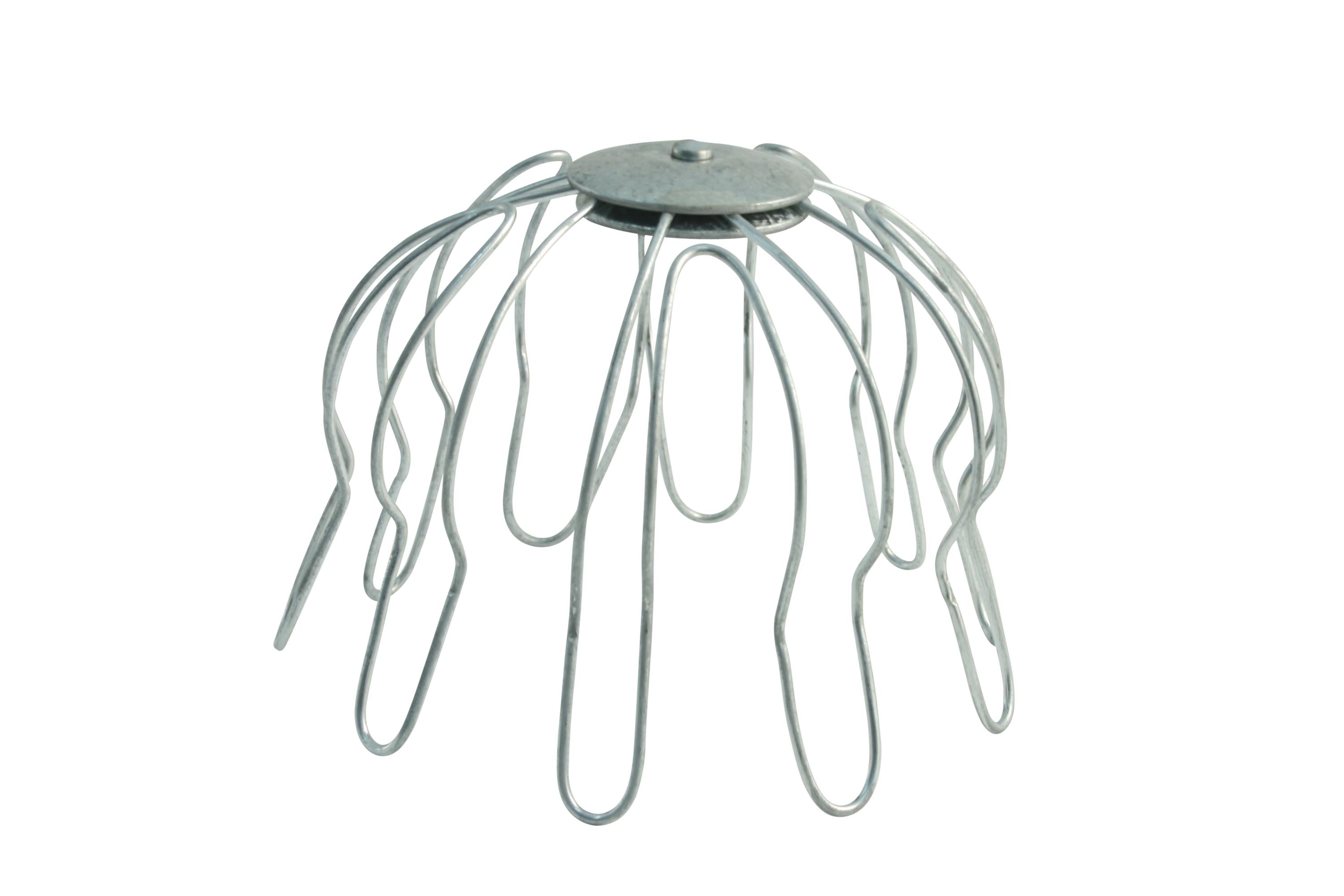 marley-laubfangkorb-titan-zink-fallrohrschutz-dn-80-dn-100 image 1