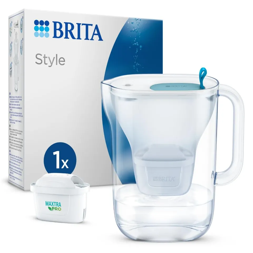 brita-style-essential-wasserfilter-kanne-sand-2-4-l-inkl-maxtra-pro-pure-perform image 1