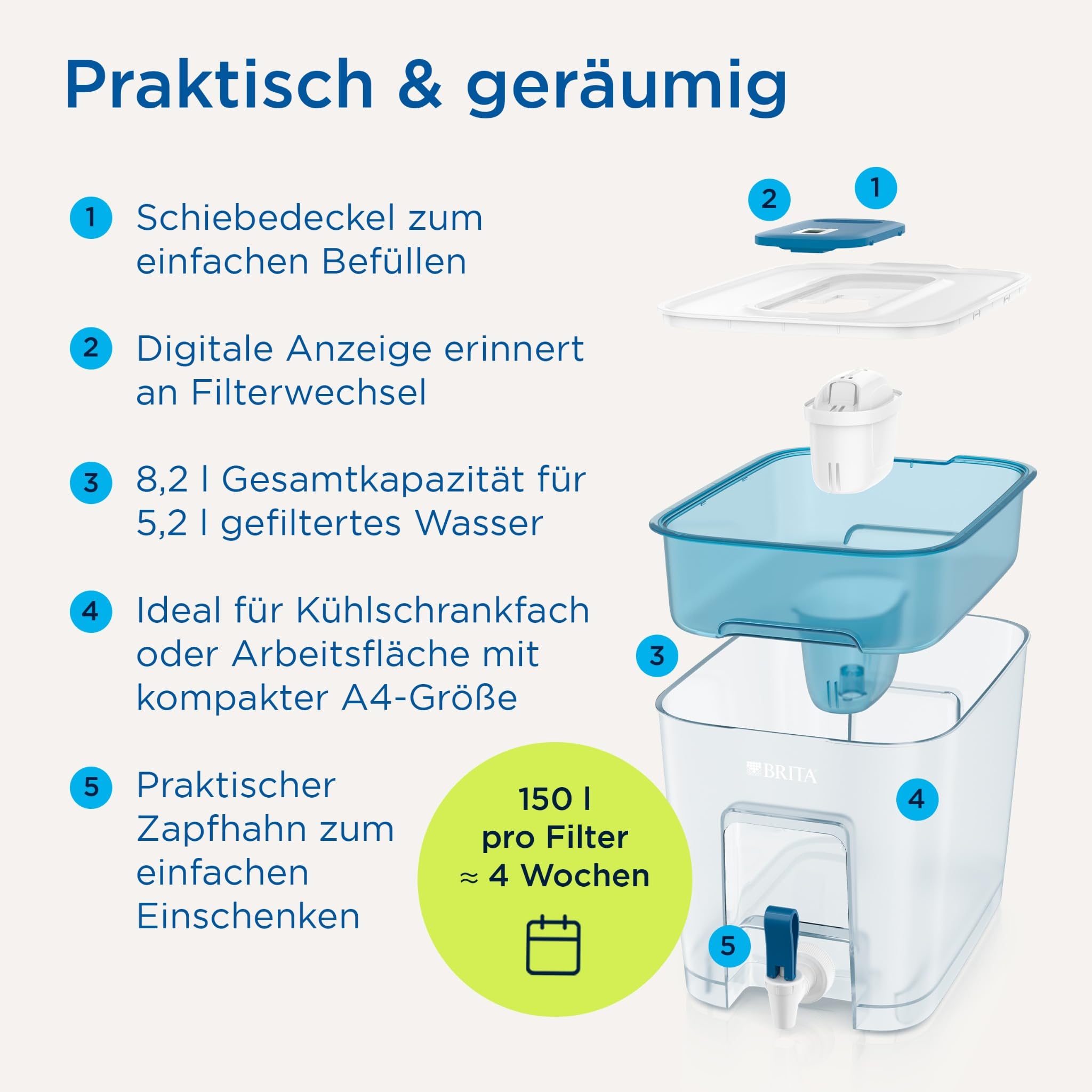 brita-flow-xxl-wassertank-8-2-l-mit-maxtra-pro-pure-performance-kartusche image 3