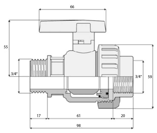 marley-kugelhahn-3-4-zoll-ig-x-ag-f-r-kaltwasser-stecksystem image 2