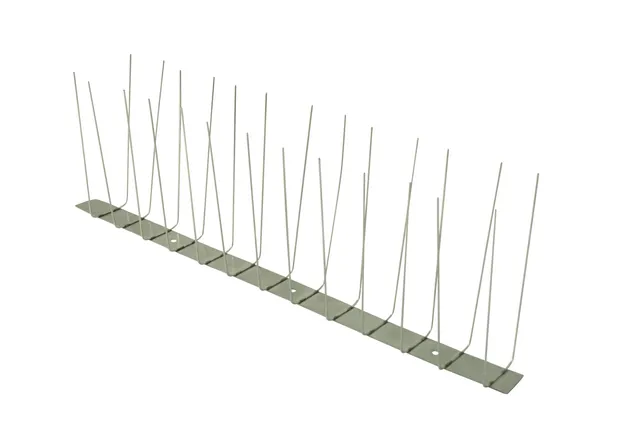 marley-edelstahl-taubenschutz-333-x-65-mm-2-reihige-abwehr-spikes image 1