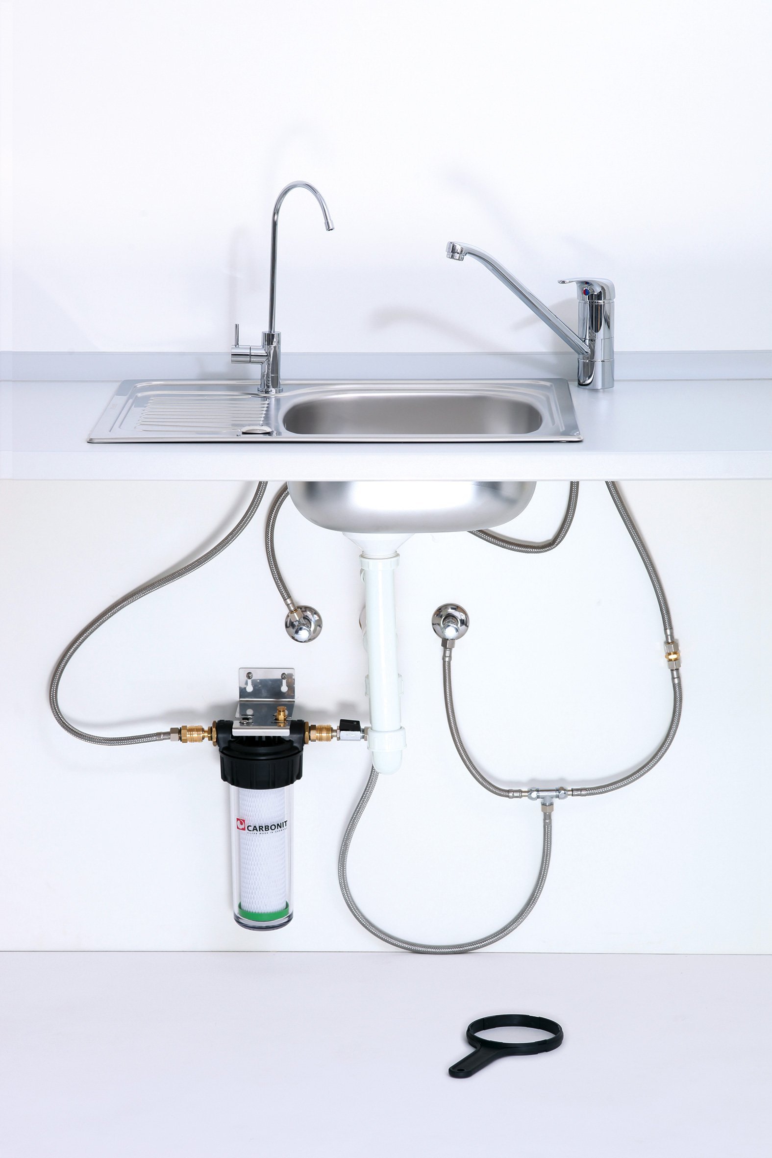 carbonit-vario-hp-classic-untertisch-trinkwasserfilter-mit-nfp-premium-und-wasse image 2