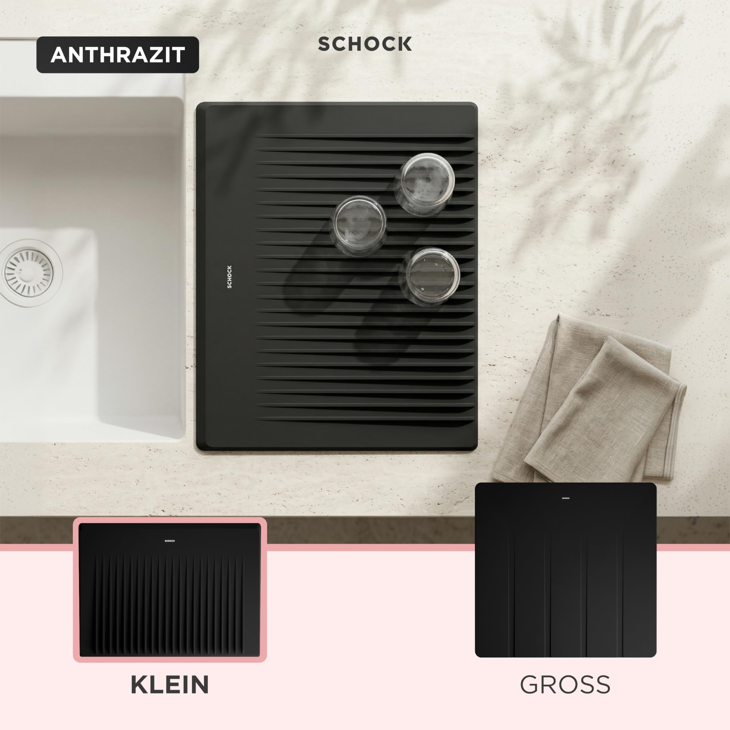 schock-abtropfmatte-silikon-anthrazit-40x30cm-f-r-sp-len-ohne-abtropffl-che image 2