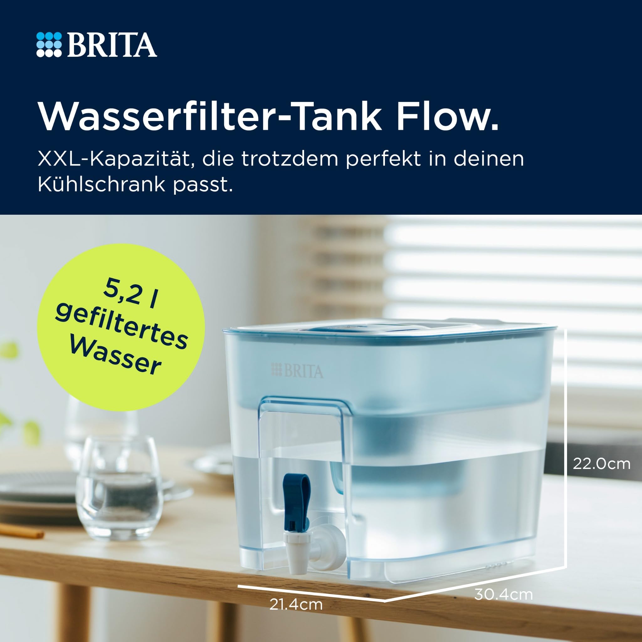 brita-flow-xxl-wassertank-8-2-l-mit-maxtra-pro-pure-performance-kartusche image 2