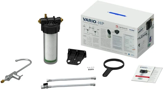 carbonit-vario-hp-classic-untertisch-trinkwasserfilter-mit-nfp-premium-und-wasse image 1