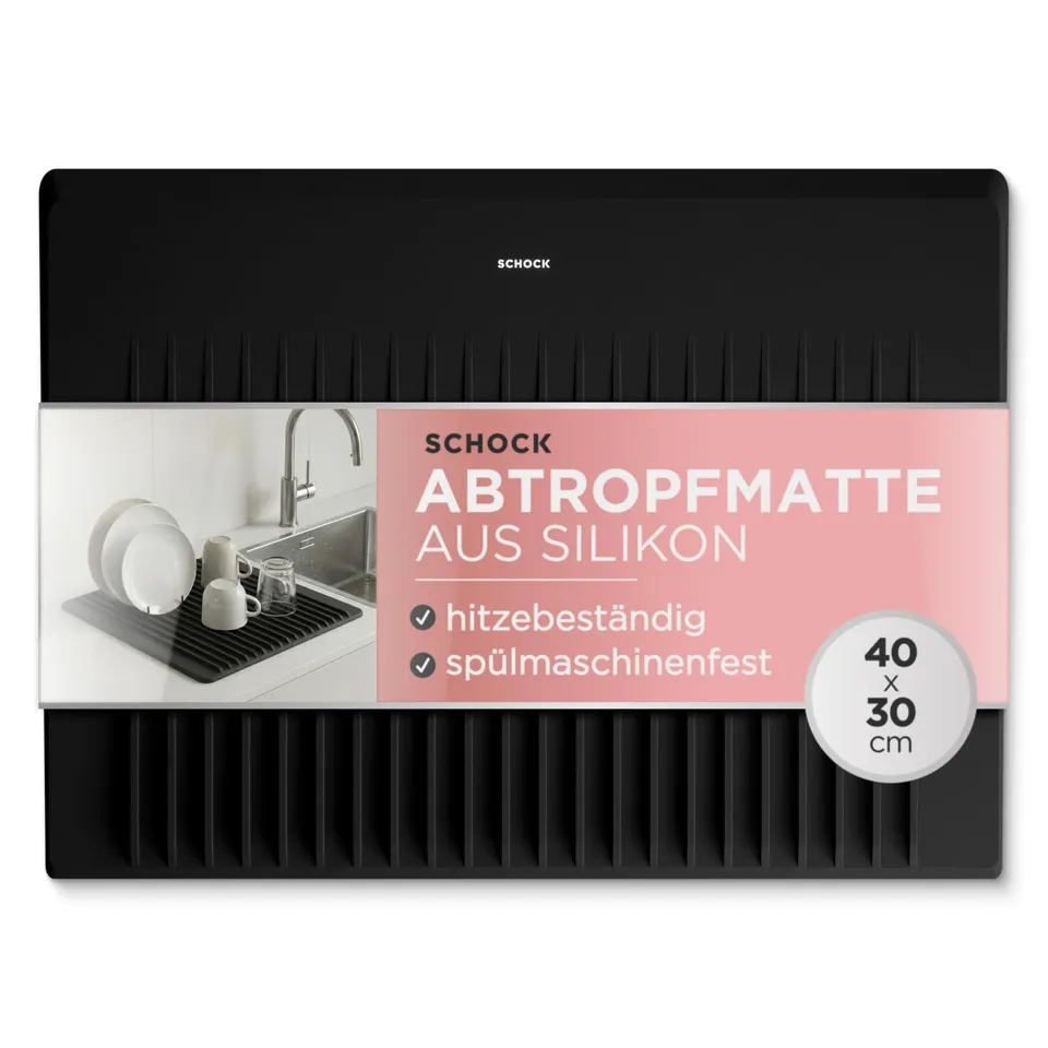 schock-abtropfmatte-silikon-anthrazit-40x30cm-f-r-sp-len-ohne-abtropffl-che image 1