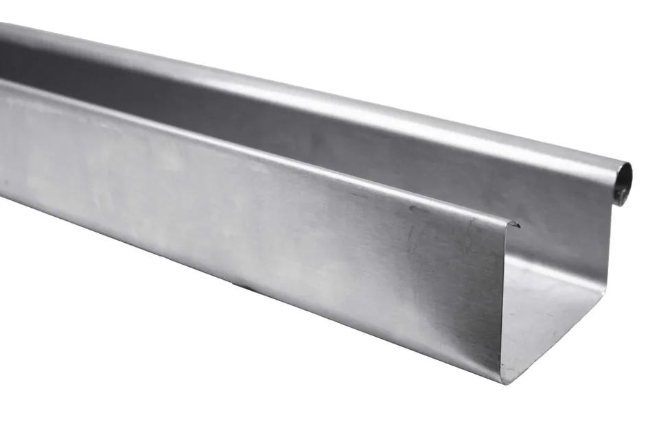 marley-simplex-dachrinne-rg-100-titanzink-2-m-3-m-nach-din-en-612 image 1