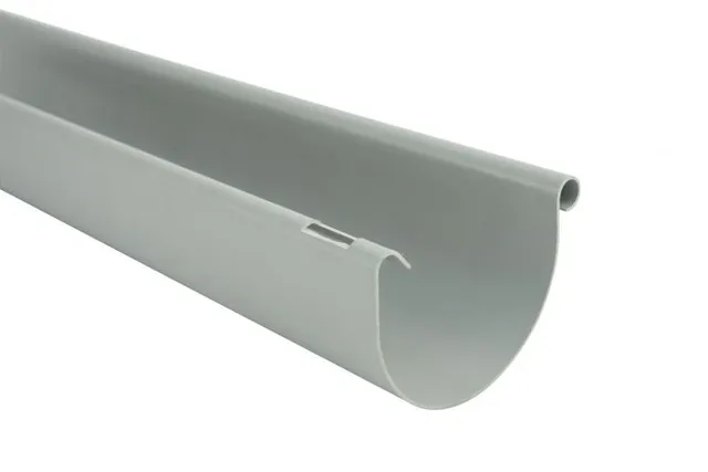 marley-halbrund-dachrinne-aus-schlagfestem-kunststoff-ohne-cadmium-in-grau-braun image 1