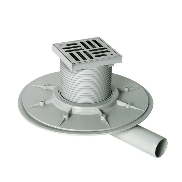 marley-bodenablauf-100x100-mm-mit-trockensiphon-dn-50 image 1