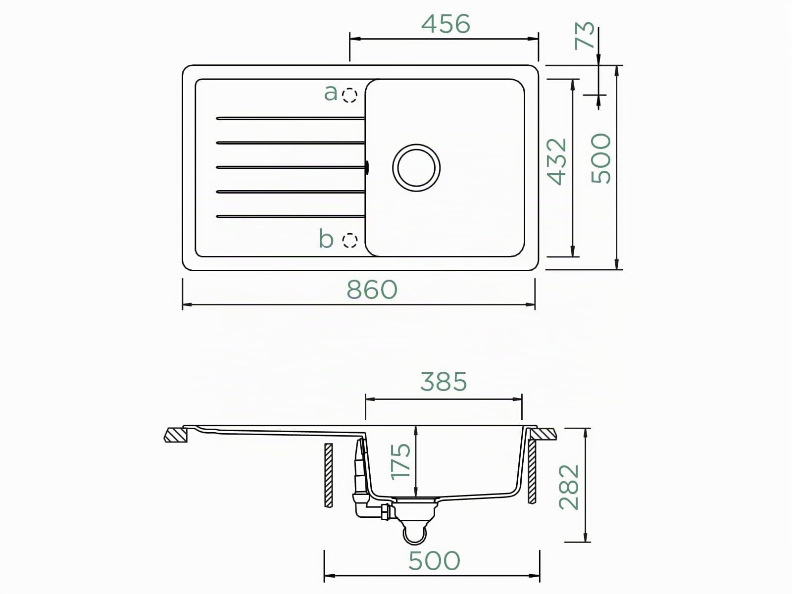 schock-toledo-d-100-silverstone-k-chen-sp-le-86-x-50-cm-cristadur-granitsp-le-gr image 8
