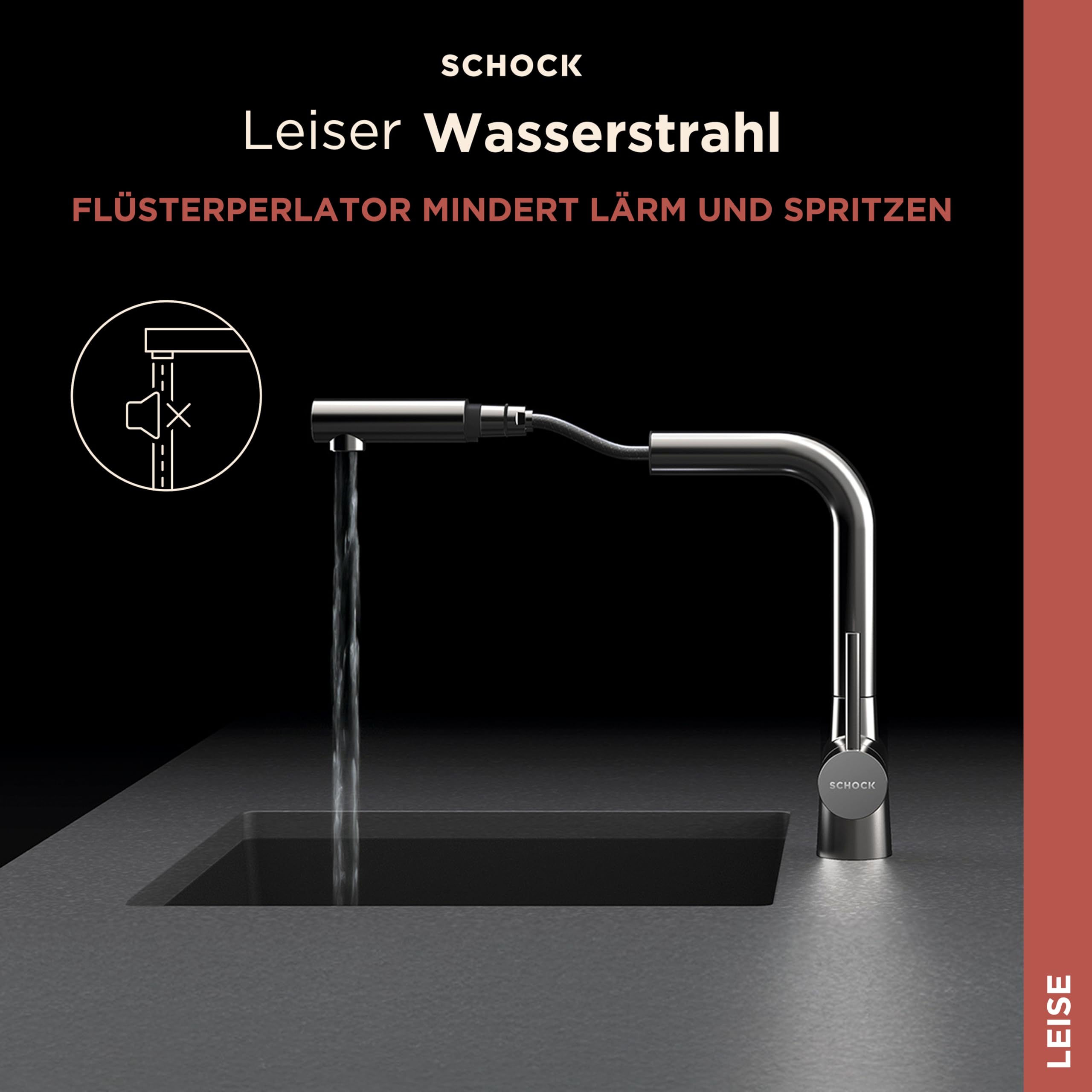 schock-laios-k-chenarmatur-silverstone-grau-hochdruck-mit-ausziehbarer-schlauchb image 6