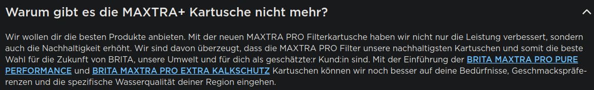 Endlich genug gefiltertes Wasser