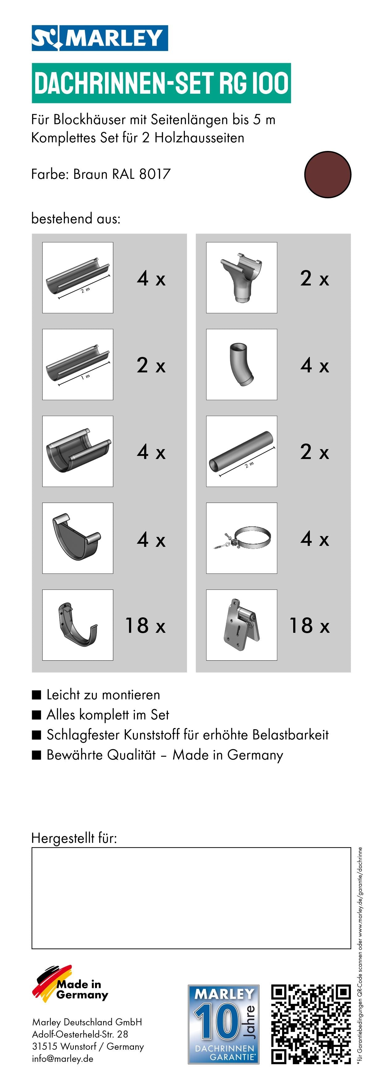 marley-dachrinnenset-rg-100-f-r-blockh-user-bis-4-m-braun-komplettset image 4